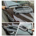 Car Wash Cleaning Brush Duster Dust Wax Mop Microfiber