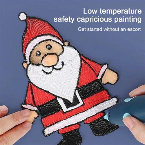 3D Pen plus with safe filament Creative Learning for Children Kids as Toys DIY Arts