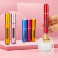 Pack of 06 Refillable Mini Perfume Spray Bottle Spray Atomizer 5 Ml