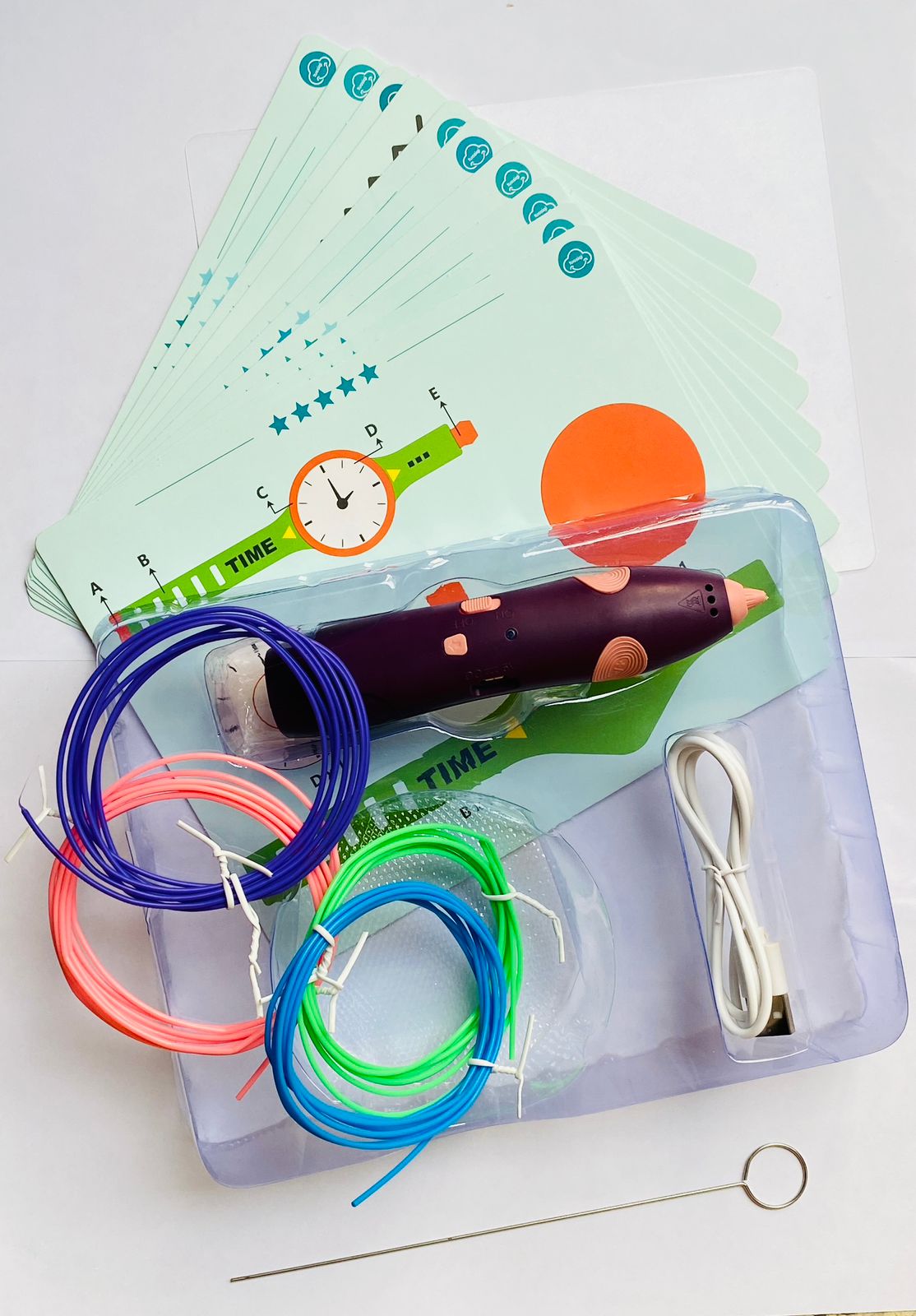 3D Pen plus with safe filament Creative Learning for Children Kids as Toys DIY Arts