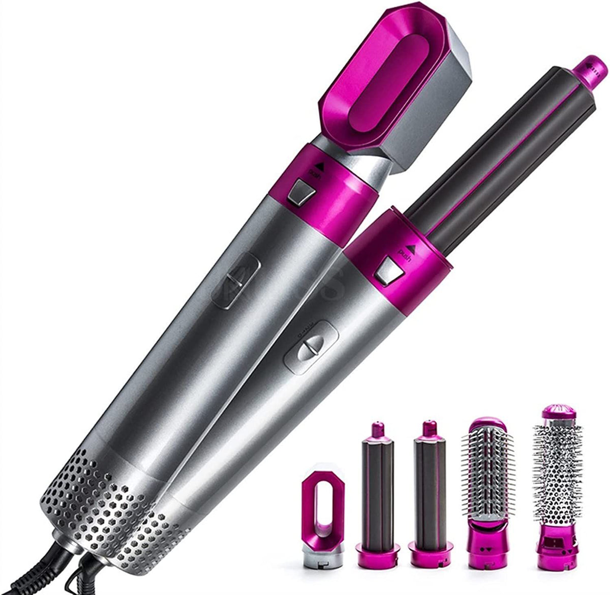 High Quality 5 In 1 Hair Styler Hot Air Brush Volumizer Straightener Curler