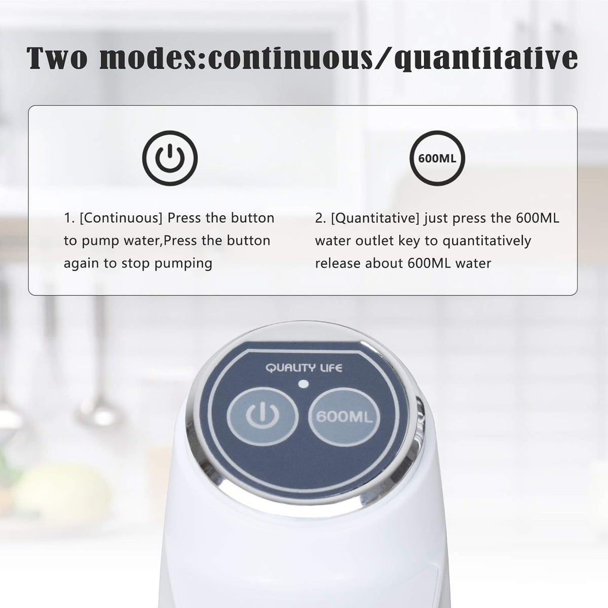 Mclassic MD-03 Touch Intelligent Electric Water Pump