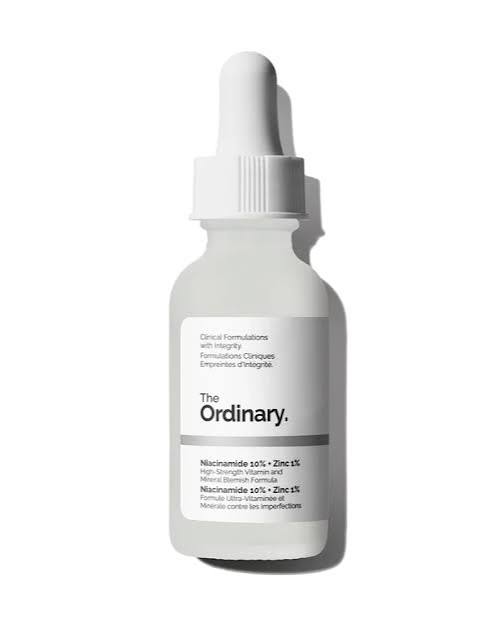 The Ordinary Niacinamide 10% + Zinc 1 % (30ML ) - with barcode & Batch Code