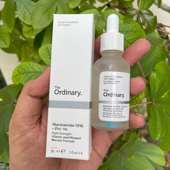 The Ordinary Niacinamide 10% + Zinc 1 % (30ML ) - with barcode & Batch Code