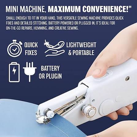 Handy Stitch Portable Cordless Sewing Machine