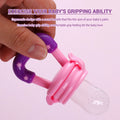 Pcs 2 -- Baby Fruit Pacifier Fresh Fruit Feeder Infant Teething Toy Nibbler